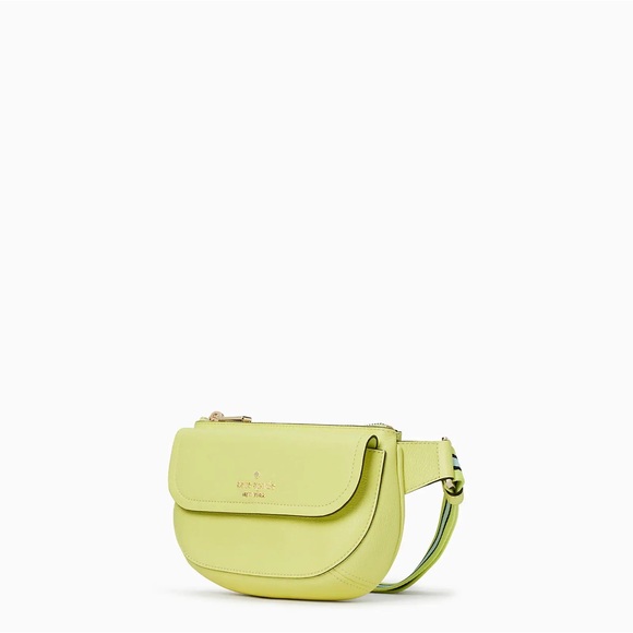 ♠️kate spade Rosie Belt Bag Fanny Pack Pebbled Leather, Melon Rind NWT - Picture 4 of 16